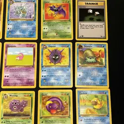 Pokemon Lot Of 20 1st Edition fossil cards NM - Mint Cloyster Sandslash Psyduck - Image 3