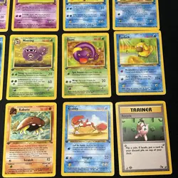 Pokemon Lot Of 20 1st Edition fossil cards NM - Mint Cloyster Sandslash Psyduck - Image 5
