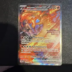 Pokemon TCG Team Rockets Moltres EX Destined Rivals Card 229/182 Stamped - Image 1