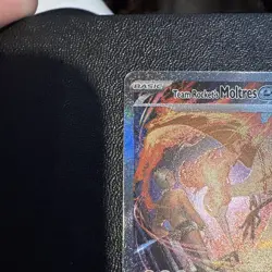 Pokemon TCG Team Rockets Moltres EX Destined Rivals Card 229/182 Stamped - Image 3