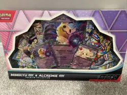 Pokemon TCG Mimikyu Ex & Alcremie Ex Premium Collection Box Factory Sealed New - Image 1