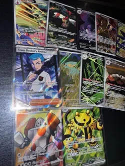 Lot Of 12 Destined Rivals Pokemon Cards IR Clamperl Yanma Crustle Electrike - Image 2