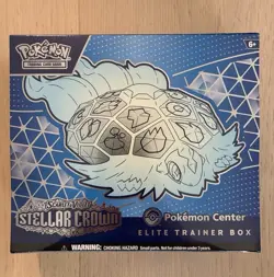 Pokemon Center Stellar Crown Elite Trainer Box ETB - SEALED IN HAND - Image 1
