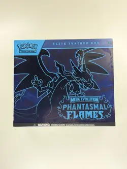 Pokemon Mega Evolution Phantasmal Flames Elite Trainer Box ETB - Factory Sealed - Image 1