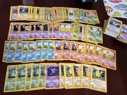 Huge Vintage Pokemon Bulk 700 Card Lot - Base Set - Jungle - Fossil - Image 2