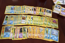 Huge Vintage Pokemon Bulk 700 Card Lot - Base Set - Jungle - Fossil - Image 3