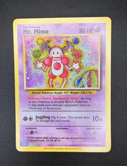 Pokemon Mr. Mime 13/34 - TCG Classic Collection Holo - Near Mint - Image 1