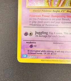 Pokemon Mr. Mime 13/34 - TCG Classic Collection Holo - Near Mint - Image 4