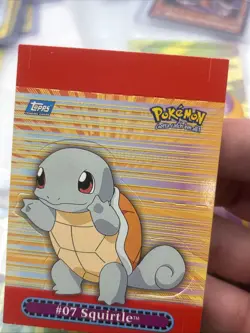 Topps TV Animation Pokemon Series 3 Squirtle Pop-Up #10 - Image 3