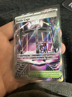 Battle Cage 116/094 Ultra Rare NM/M Phantasmal Flames Pokemon Card 2025 - Image 3