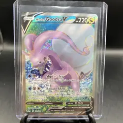 Pokemon Hisuian Goodra V 187/196 Lost Origin Sword & Shield FULL ART - Image 1