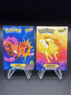 Vulpix Ninetales Pokemon Attack Cards Top 2025 Peru US Seller - Image 1