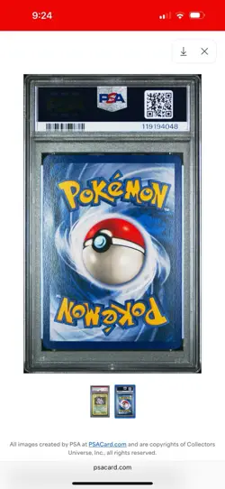 1999 POKEMON GAME BASE SET #11 NIDOKING-HOLO PSA 6 EXCELLENT-MINT, Free Shipping - Image 2