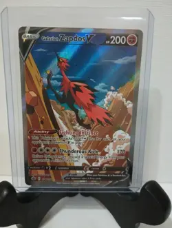 Pokemon TCG Chilling Reigns Galarian Zapdos V 174/198 Alternate Art Ultra Rare - Image 1