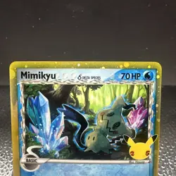 2021 Rare Promo Holo Pokemon Mimikyu SWSH136 Black Star Promo - Mint Condition - Image 3