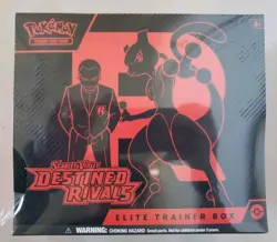 Pokemon Scarlet Violet 10 Destined Rivals Elite Trainer Box ETB With Tear - Image 1