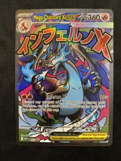 Pokemon TCG Phantasmal Flames UPC MEGA CHARIZARD X EX #23 PROMO MINT #023 - Image 1
