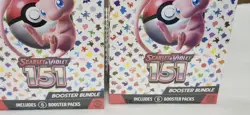 151 Booster Bundle New Sealed Lot Of 2 L@@K POKEMON 820650853210 - Image 2