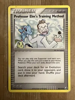 Professor Elm's Training Method - 89/115 - EX Unseen Force Pokemon - MP - Image 1