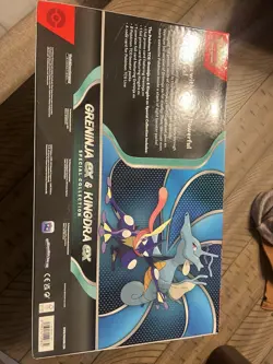 Pokemon Trading Card Game Greninja ex and Kingdra ex Box In Hand- *4 Pack - Image 3