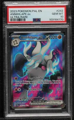 2023 Pokemon SV02: Paldea Evolved Ultra Rare Annihilape ex #242 PSA 10 GEM MT - Image 1
