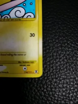 2009 Pokemon Rising Rivals Surfing Pikachu 114/111 Secret Rare Holo SWIRL NM - Image 5