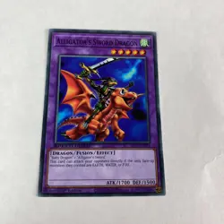 Yugioh Alligator's Sword Dragon SBC1-ENB23 1st Edition Streets of Battle City - Image 1