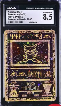 CGC 8.5 Ancient Mew MOVIE 2000 HOLO Black Star Promo Card 089 Nm Mint - Image 3
