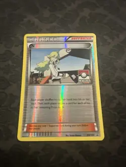 N - BW100 - Pokemon Black & White Promo League Promo Rare Card - Image 1