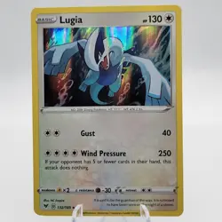 LUGIA VIVID VOLTAGE SET RARE HOLO-FOIL POKEMON CARD 132/185 - Image 1