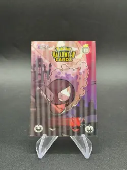 Pokemon Gastly Gengar Lenticular Collectoons Halloween Card Peru US Seller - Image 2
