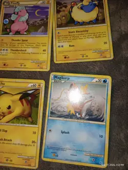 Lot of 9 Pokemon Cards With No Symbols! 2007/2011 From Boostler Packs Pikachu! 7 - Image 5