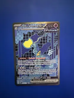 Pokemon TCG Iron Crown EX Prismatic Evolutions Card 158/131 Scarlet & Violet - Image 1