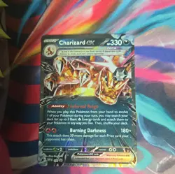 Pokemon Charizard EX SVP 196 Scarlet & Violet Promo TCG-HOLO Card - Image 1