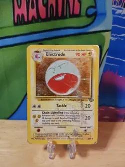 Electrode Jungle 2/64 Holo Unlimited Holo Rare Wotc Heavy Played Pokemon Card - Image 1