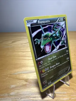 Pokemon TCG Rayquaza Black Star Holo Promo Card XY141 - Image 3
