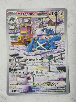 Metagross 178/162 Temporal Forces Pokemon Card Holo NM CB1S1 - Image 1