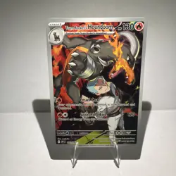Pokemon TCG Team Rockets Houndoom Illustration Rare Card 191/182 Destined Rivals - Image 1