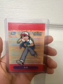 Ash #1 Pokemon 2000 Topps TV Pop-up Pokemon Card - Image 1