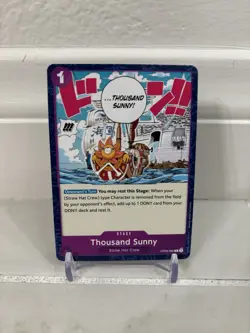 Thousand Sunny OP09-080 Emperors in the New World ONE PIECE Card Game English - Image 1