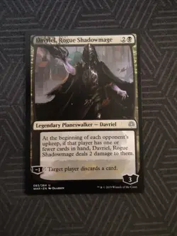 mtg davriel, rogue shadowmage war of the spark - Image 1