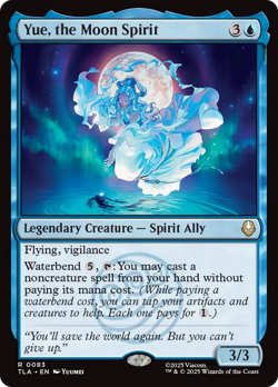 Yue, the Moon Spirit #83 Near Mint NM Avatar: The Last Airbender TLA Magic MTG - Image 1