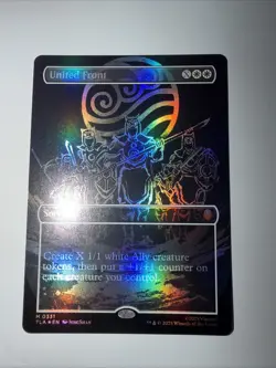 United Front FOIL BORDERLESS #331 MTG Avatar TLA NM English - Image 1