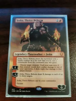 Jeska, Thrice Reborn - Extended Art Commander Legends LP MTG - Image 1