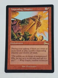 MTG Impending Disaster (Urza's Legacy/Red/R) - BGM - Image 1
