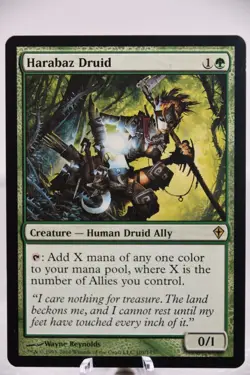 Harabaz Druid - Worldwake - NM - Magic the Gathering - Image 1