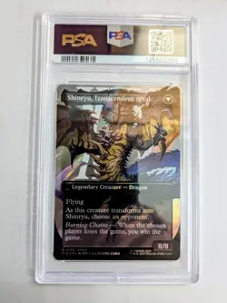 MTG FINAL FANTASY BORDERLESS SURGE FOIL Zenos yae Galvus PSA GRADE 10 - Image 2