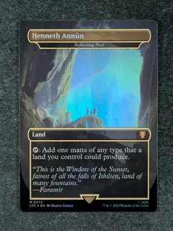 2023 Magic: The Gathering HENNETH ANNUM #0373 Commander Tales of Middle-Earth - Image 1