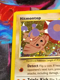Pokemon TCG Hitmontop Neo Discovery 3/75 Holo Rare HP/DMG - Image 2