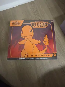 Pokemon: Scarlet & Violet 3: Obsidian Flames Elite Trainer Box - 9 Packs 820650853913 - Image 1